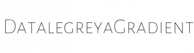 Datalegreya Gradient  Frei Schriftart Herunterladen