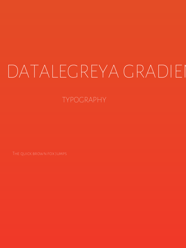 Datalegreya Gradient Poster