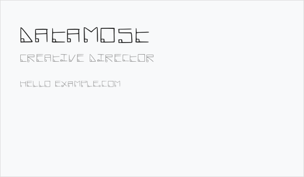 Datamost Business Card