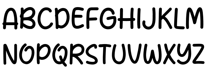 Datang Story Schriftart Groß