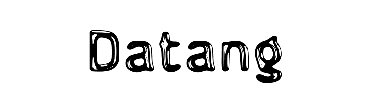 Datang  Fuentes Gratis Descargar