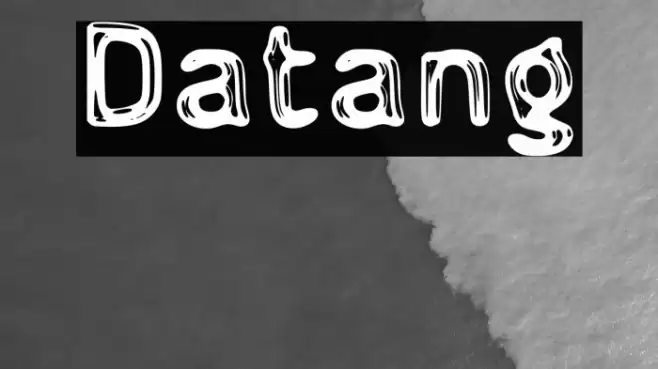 Datang Font examples