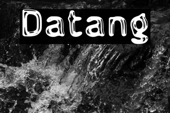 Datang Font examples