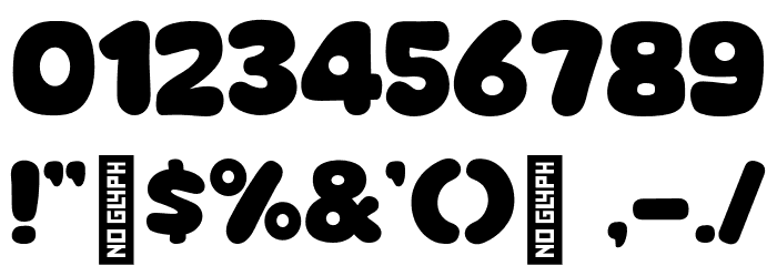 Date Fruit Days Font OTHER CHARS