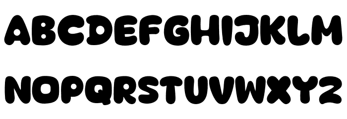 Date Fruit Days Font LOWERCASE