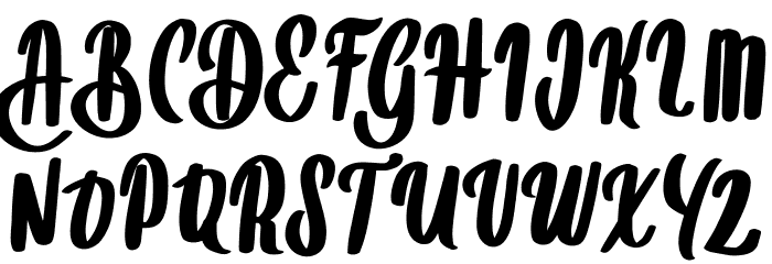 Datgabra FREE Font OTHER CHARS