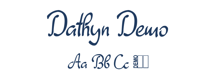 Dathyn Demo Font Preview