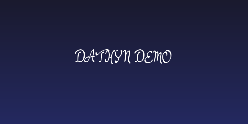 Dathyn Demo Social Header