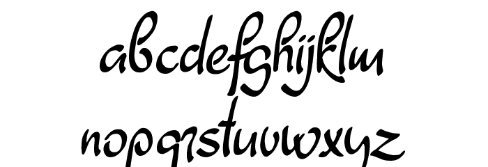 Dathyn Demo Font LOWERCASE