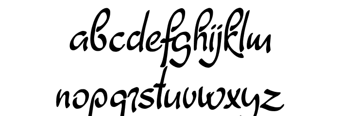 Dathyn Demo Font LOWERCASE