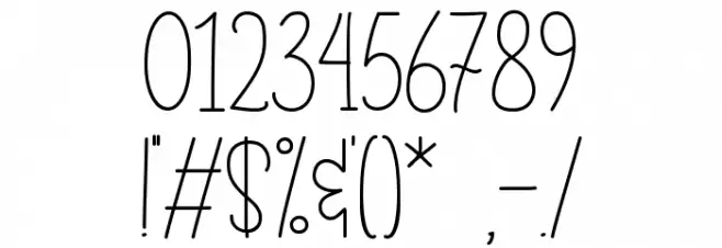 Dating Love - Personal Use Font OTHER CHARS