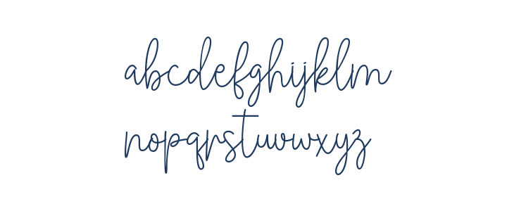 Dating Love - Personal Use Lowercase