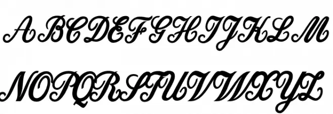 Dattermatter Personal Use Regular Schriftart Groß