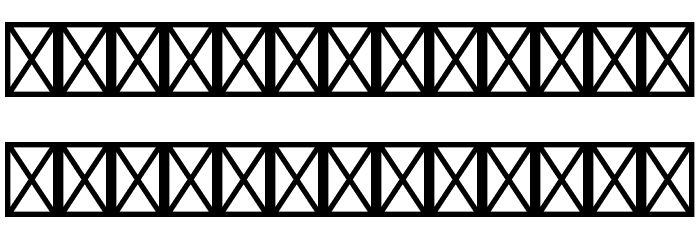 Dauber Hand Numerals Font LOWERCASE