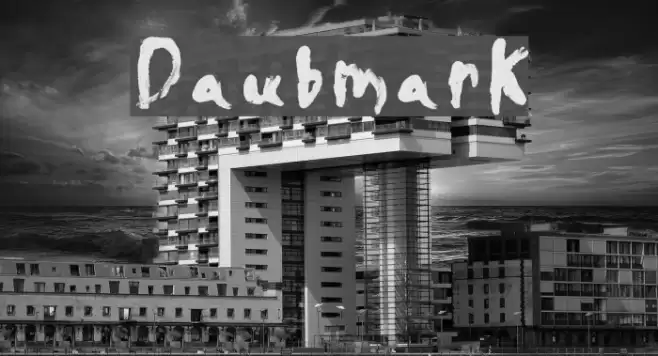 Daubmark Font examples