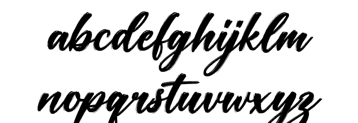 Daughter of Fortune Font LOWERCASE