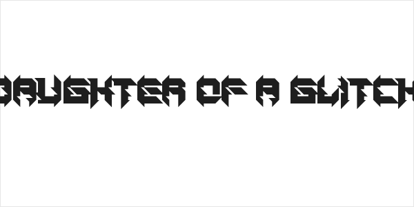 Daughter of a Glitch Logo