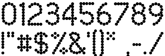 Daughty Normal Font OTHER CHARS