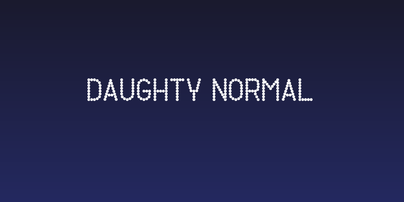 Daughty Normal Social Header