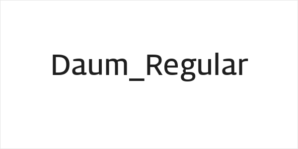 Daum_Regular Logo