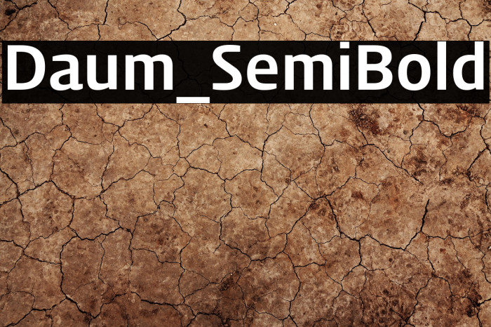 Daum_SemiBold Example 1