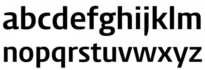 Daum_SemiBold Font LOWERCASE