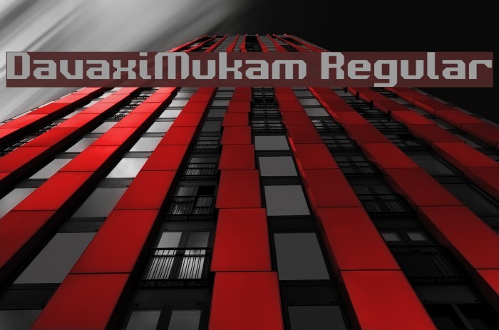 DavaxiMukam Regular Font examples