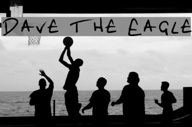 Dave the Eagle Font examples