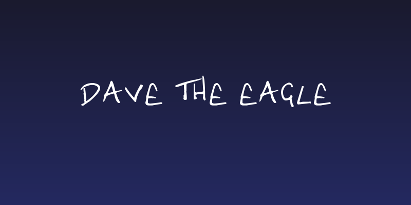 Dave the Eagle Social Header