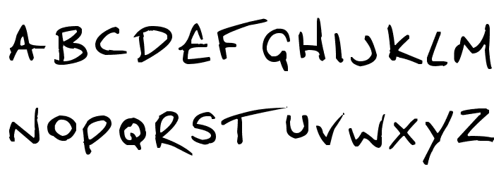Dave the Eagle Font LOWERCASE