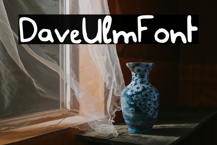 DaveUlmFont Example 1