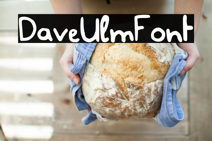 DaveUlmFont Example 3