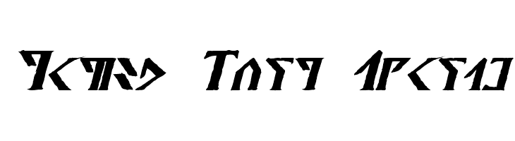 Davek Bold Italic Font