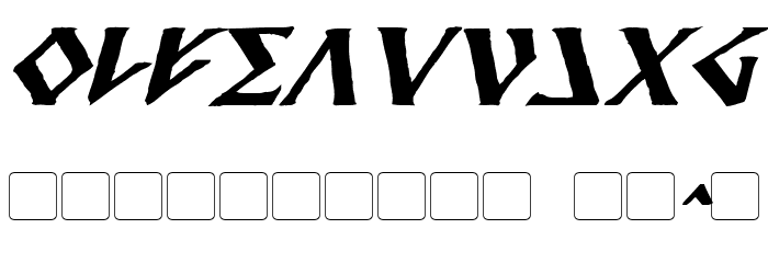 Davek Bold Italic Font OTHER CHARS