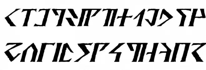 Davek Italic Шрифта ВЕРХНИЙ
