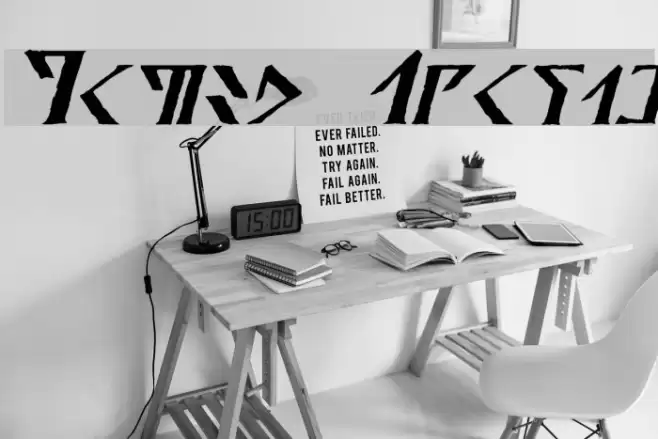 Davek Italic Font examples