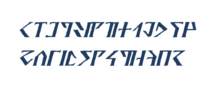 Davek Italic Lowercase