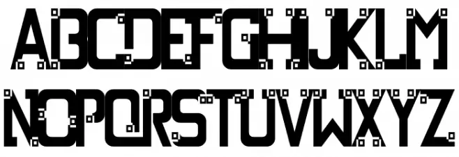 Davenhall Demo Schriftart Groß