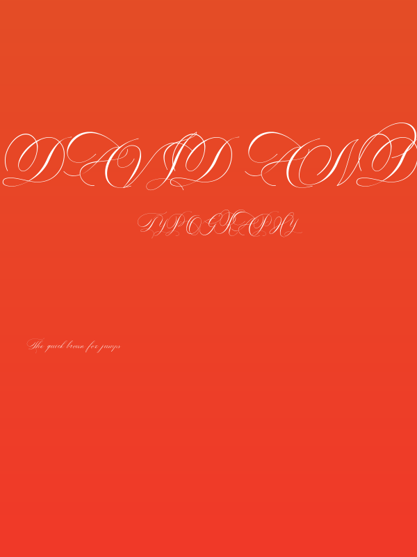 David And SovhieDEMO Poster