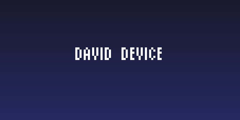 David Device Social Header