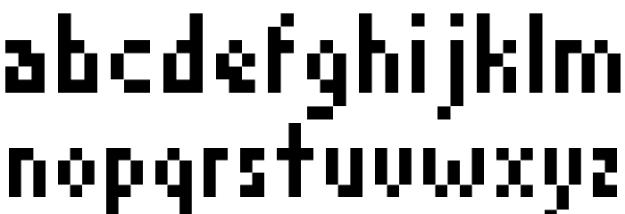 David Device Font LOWERCASE