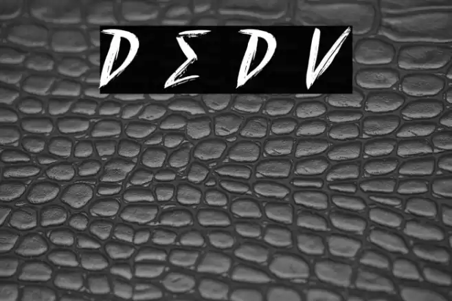 David Elika Demo Version Font examples