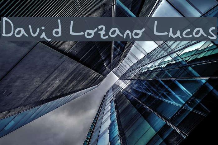 David Lozano Lucas Font examples