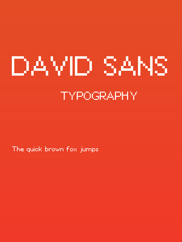 David Sans Poster