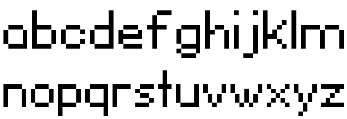 David Sans Font LOWERCASE