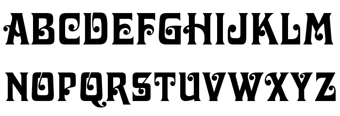 DavidaOpti-Bold Font LOWERCASE