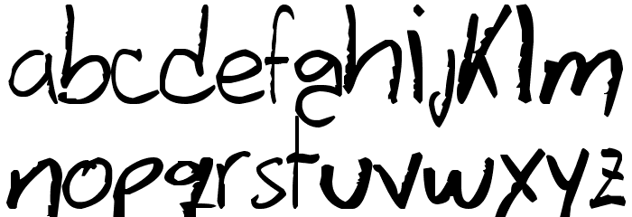 Davidcito Font LOWERCASE