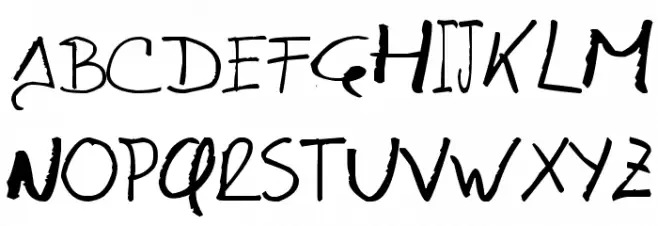 Davidcito Schriftart Groß