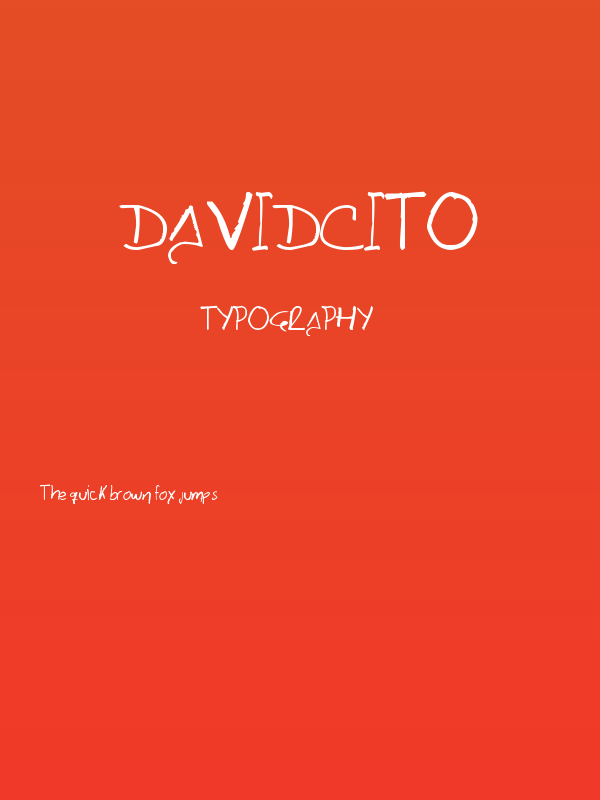 Davidcito Poster