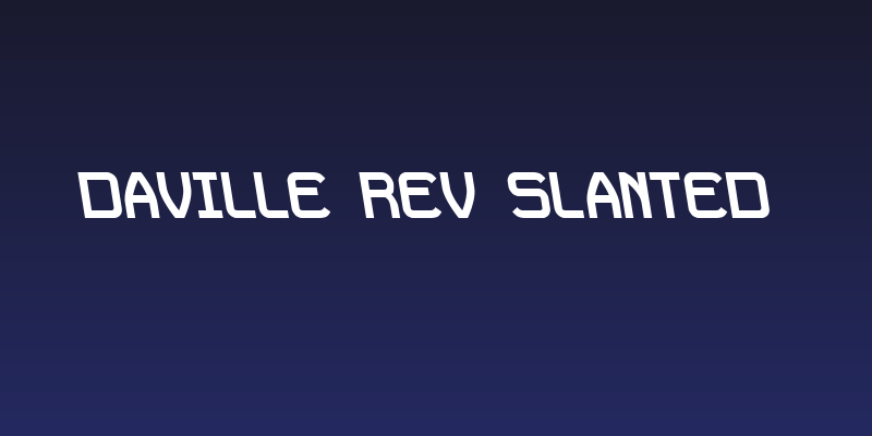 Daville Rev Slanted Social Header